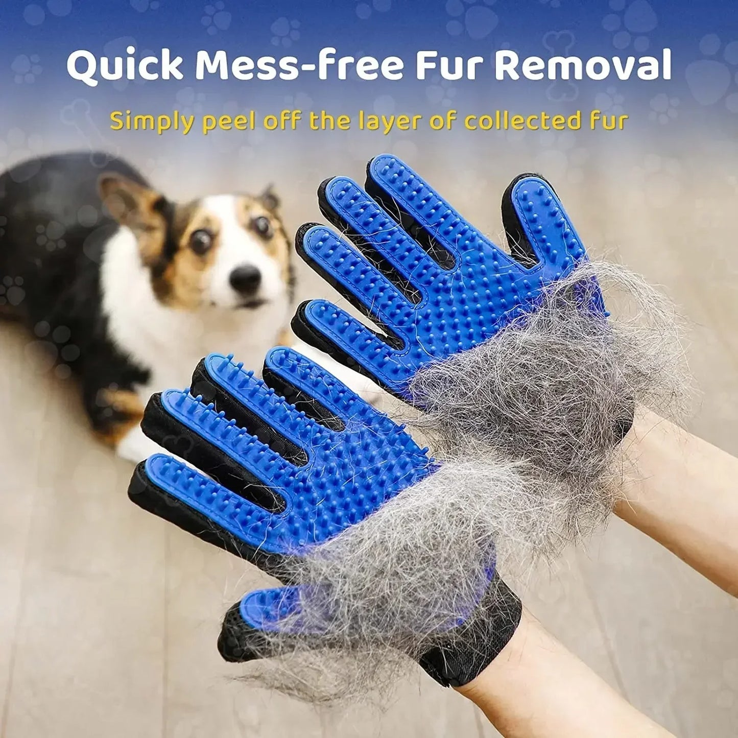 Pet Hair Glove Comb Pet Dog